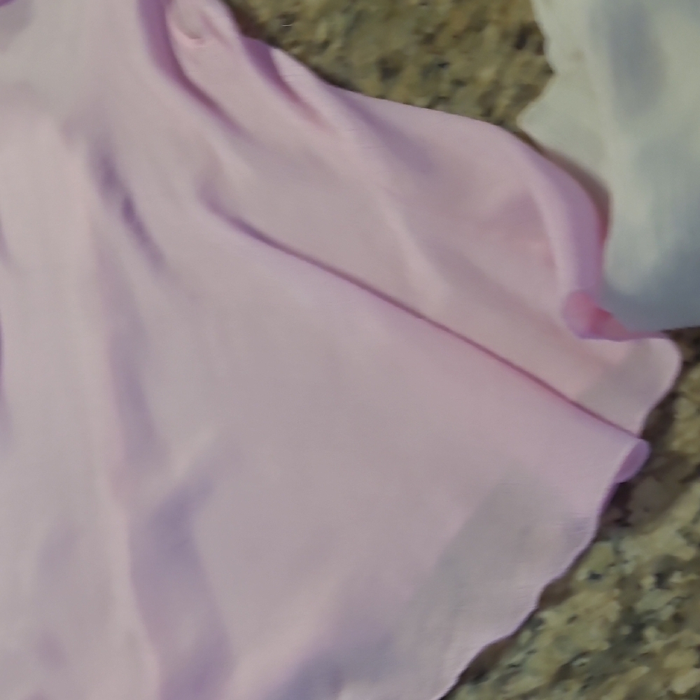 Bealls New Sleeveless Pink V-Neck Button Front Women's Tunic - Picture 5 of 5